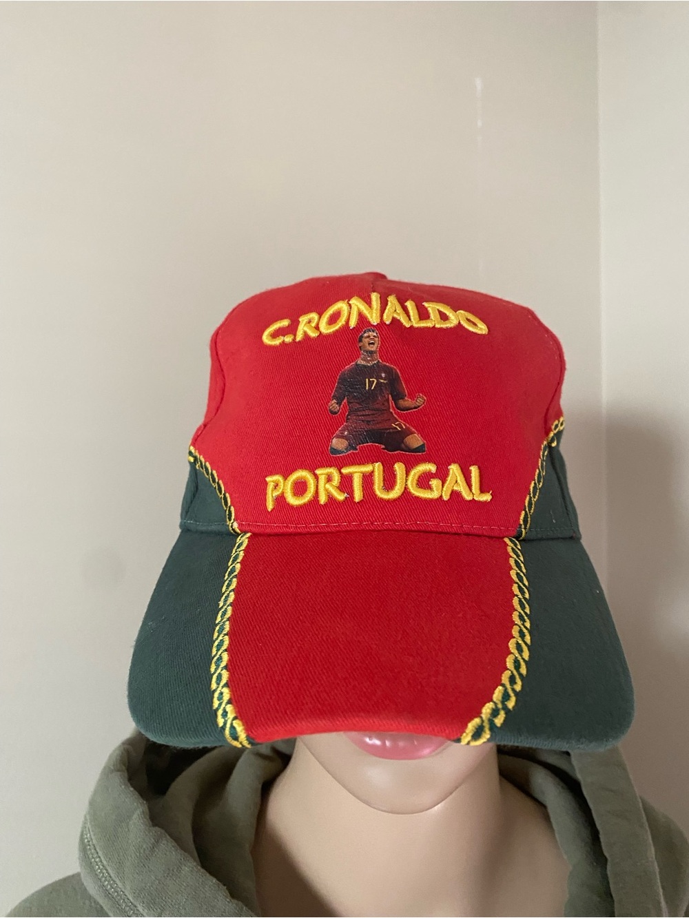 Vintage Portugal Chritiano Ronaldo Baseball Cap